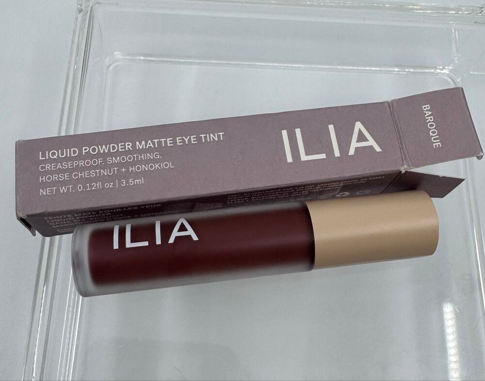 Ilia BAROQUE Liquid Powder Matte Eye Tint .12 oz / 3.5 ml New In Box